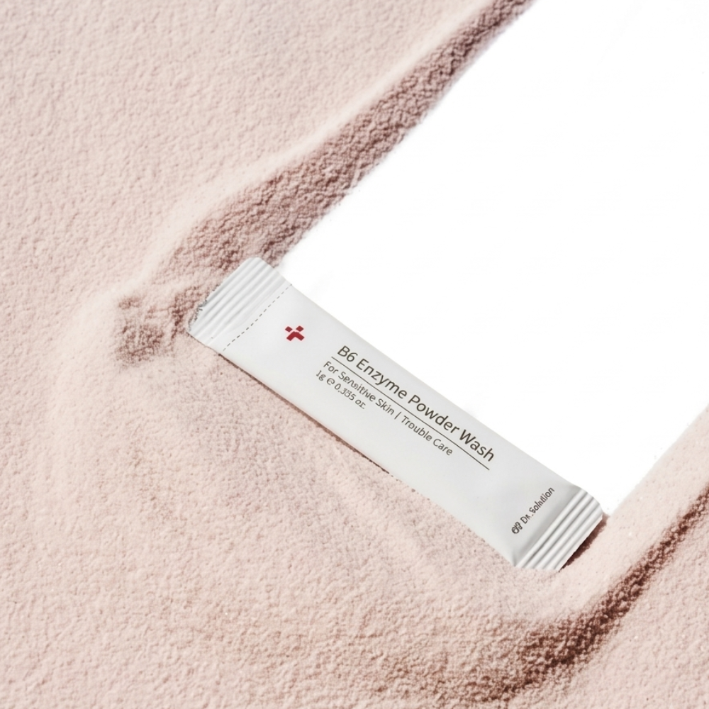 CU SKIN Dr. Solution B6 Enzyme Powder Wash Sachet 20х1g - Ензимна пудра у формі стіку з піридоксином та каламіном - фото №1 CU SKIN Dr. Solution B6 Enzyme Powder Wash Sachet 20х1g - Ензимна пудра у формі стіку з піридоксином та каламіном - фото №1